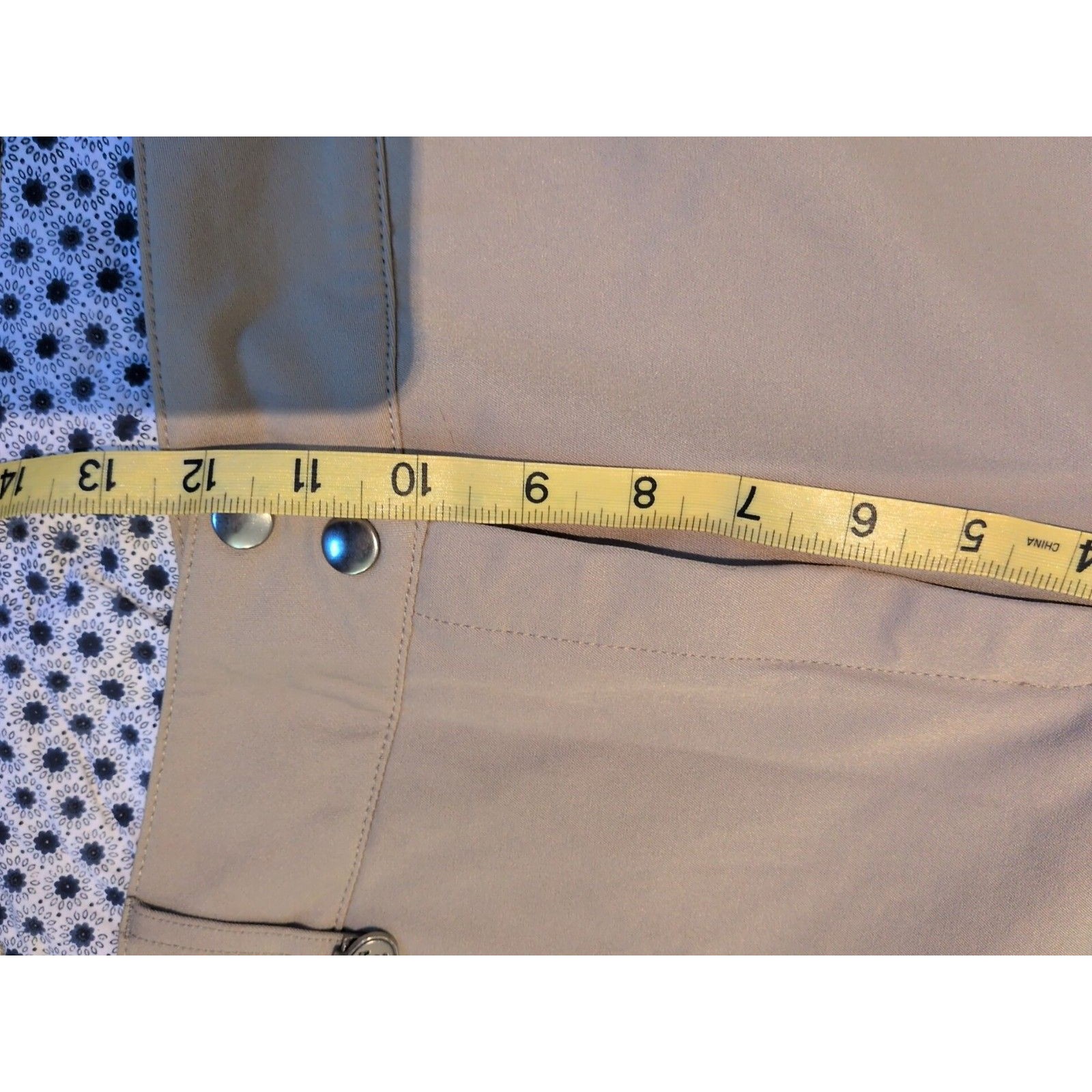 Ladies 42 Bradley By Smartpak Tan 4-Way Stretch Fullseat Nwt Coolmax — image 5 of 8